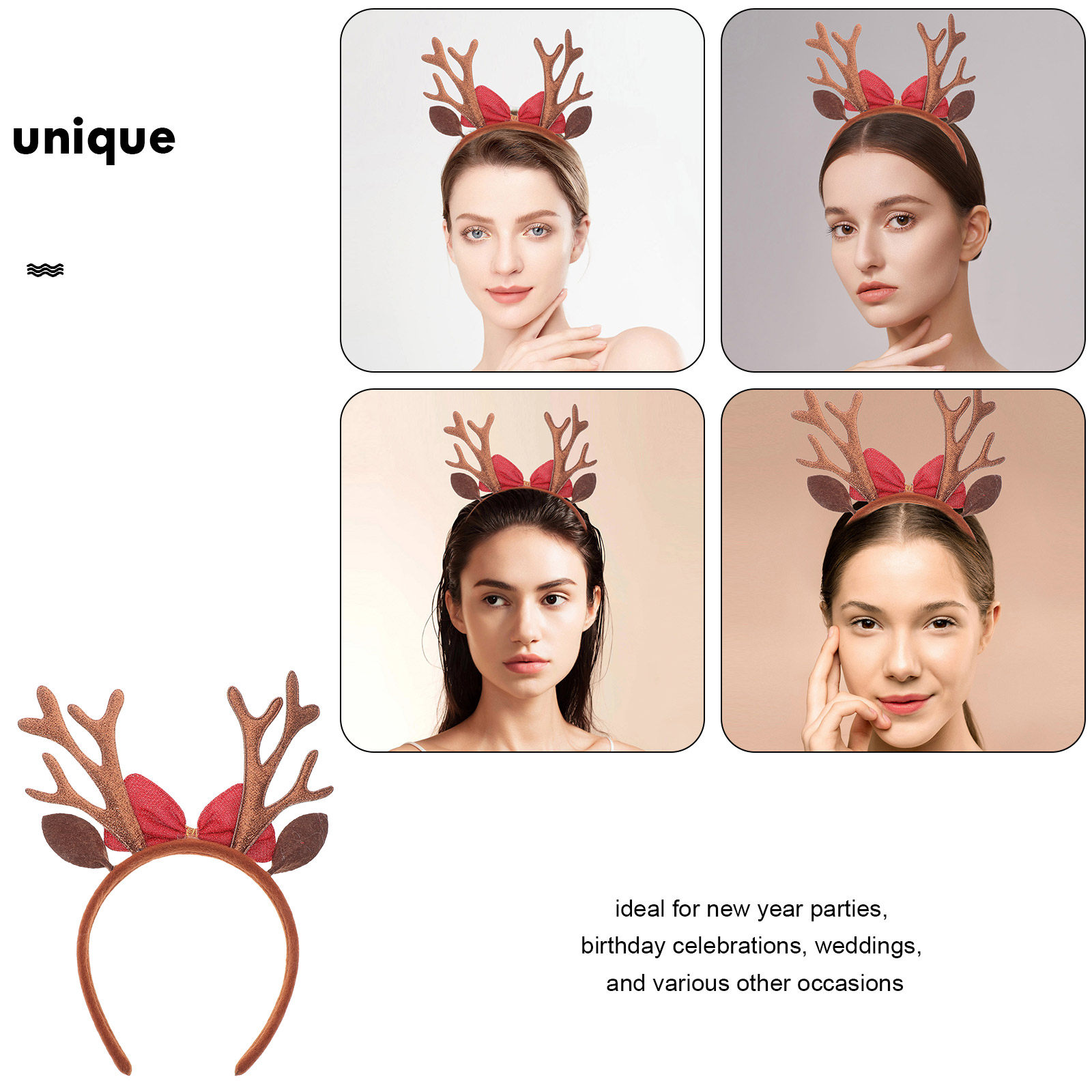 Delicate Reindeer Antler Headb - Reindeer Antlers Headband recensione e prezzo