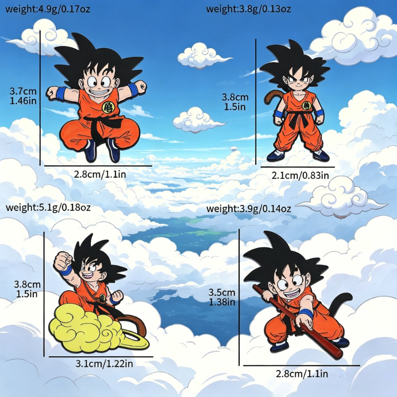 Dragon Ball Son Goku  cute met - Ornament Ball Set recensione e prezzo