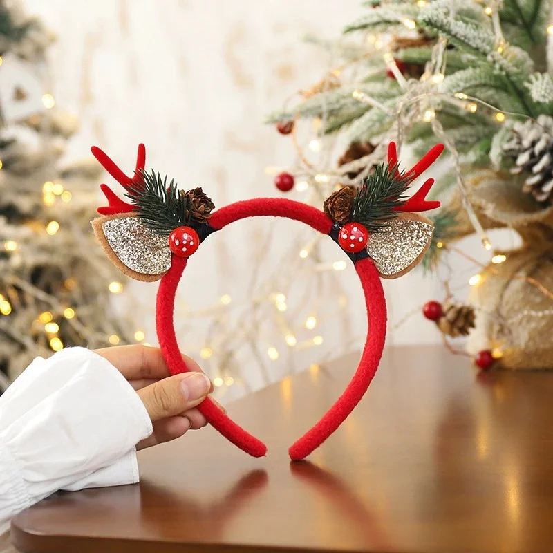 1Pc Christmas Headbands Christ - Reindeer Antlers Headband recensione e prezzo