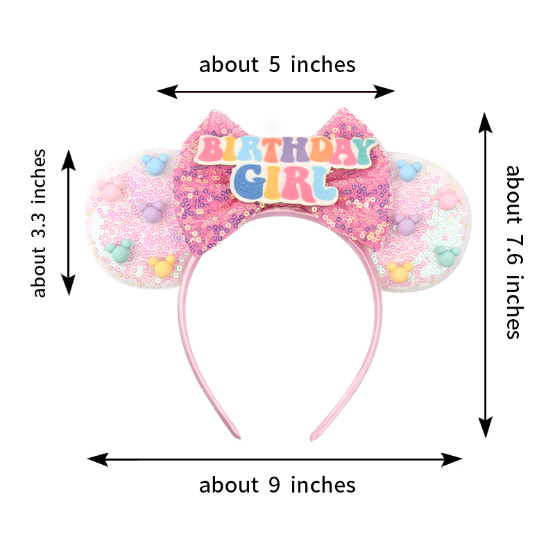 Girls Happy Birthday Minnie Mo - Ribbon Bow Gift recensione e prezzo