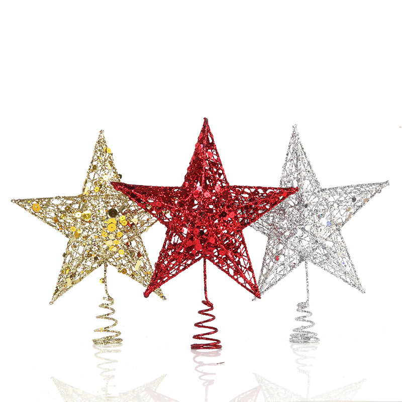 15/20/25/30cm Hollow Star Gold - Star Tree Topper recensione e prezzo