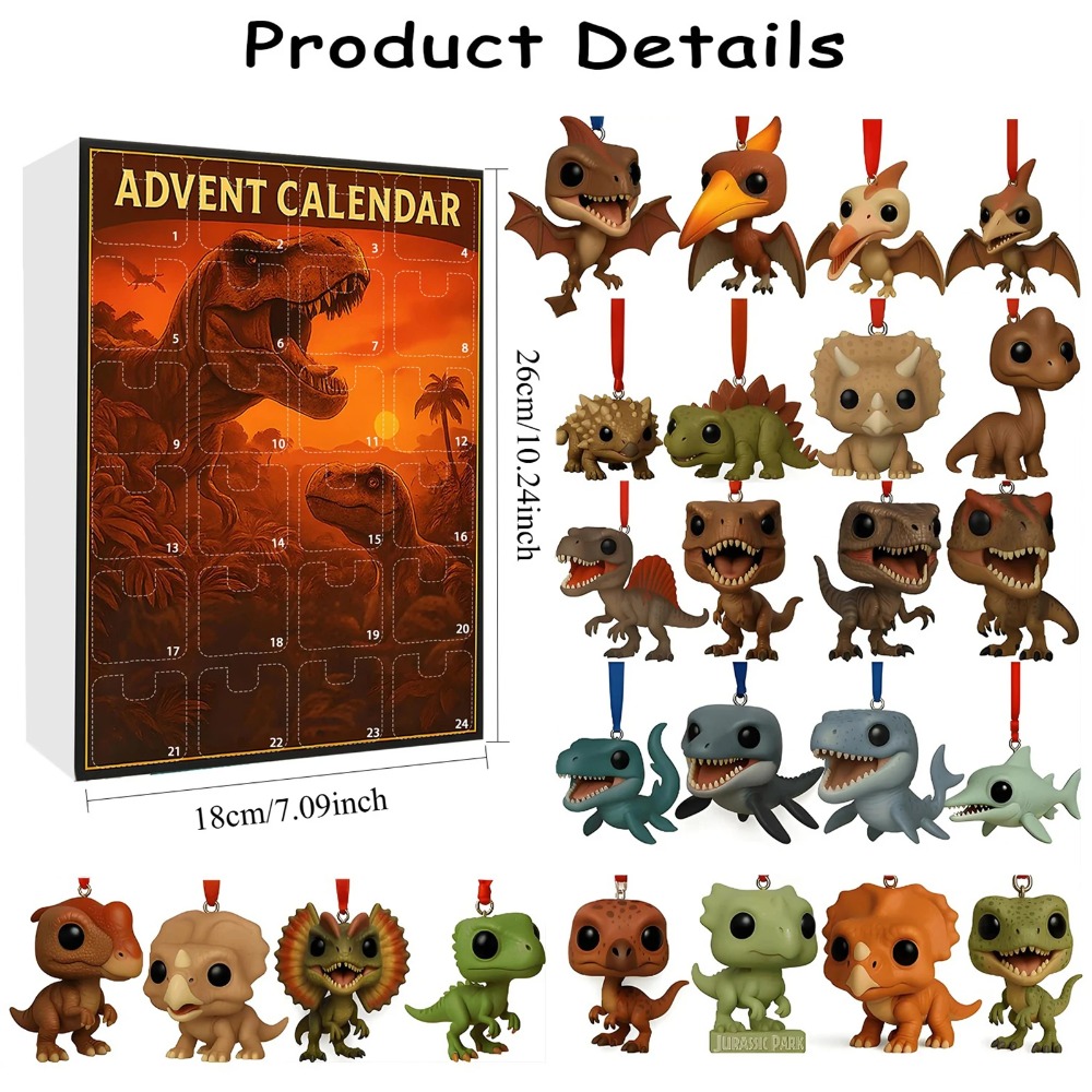 Dinosaur Park Christmas Countd - Advent Calendar Gift recensione e prezzo