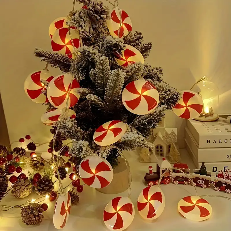 6m 40 LEDS Festive Candy Cane  - Led Fairy String Lights recensione e prezzo