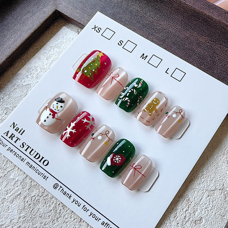 10 Pcs Christmas Half Handmade - Christmas Tree Artificial recensione e prezzo