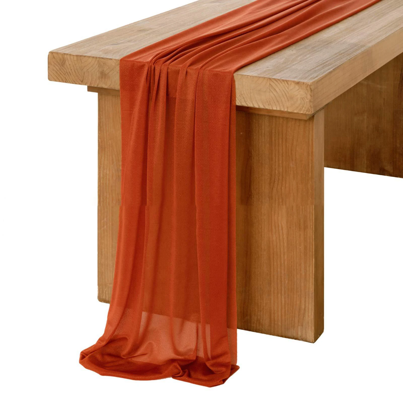 Chiffon White Table Runner Tab - Christmas Table Runner recensione e prezzo
