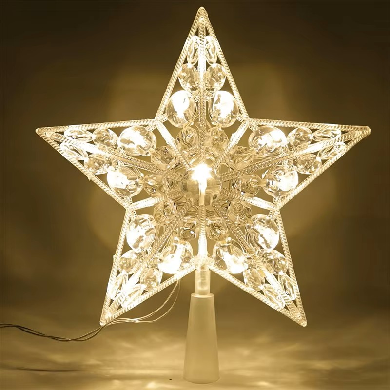 15cm Christmas Glowing Tree To - Star Tree Topper recensione e prezzo