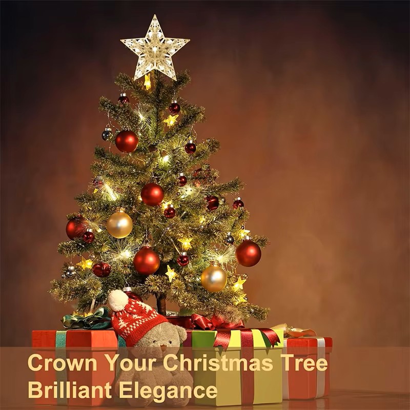 15cm Christmas Glowing Tree To - Star Tree Topper recensione e prezzo