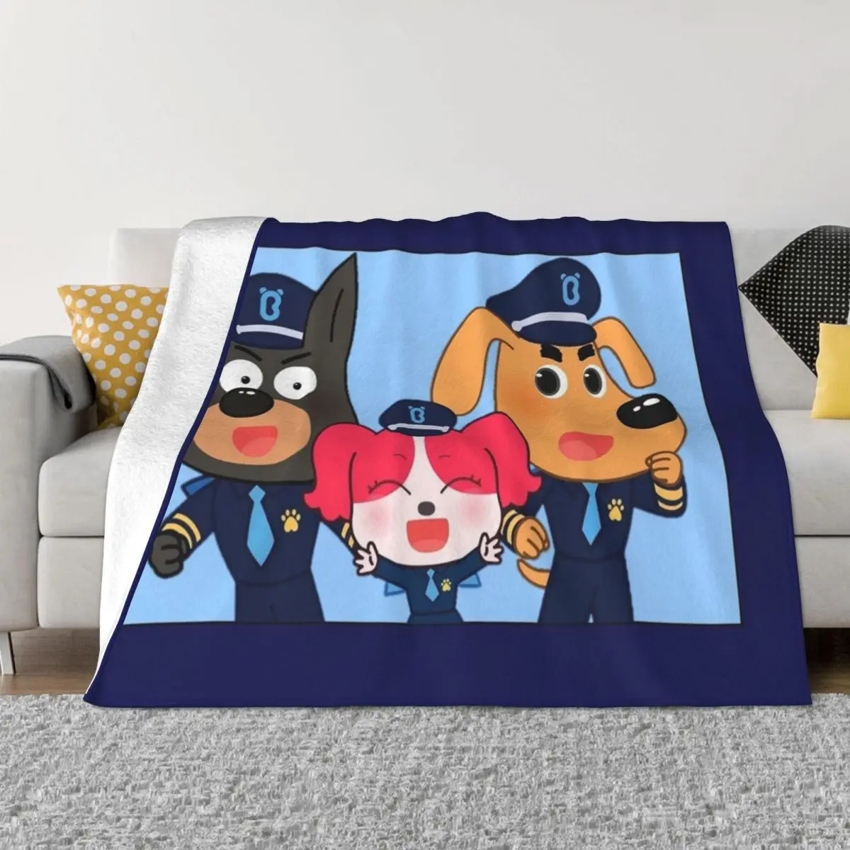 Sheriff Labrador Throw Blanket - Christmas Throw Blanket recensione e prezzo