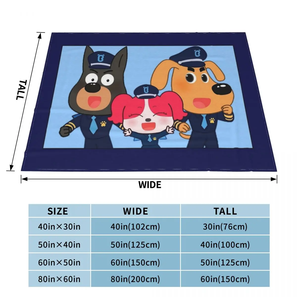 Sheriff Labrador Throw Blanket - Christmas Throw Blanket recensione e prezzo