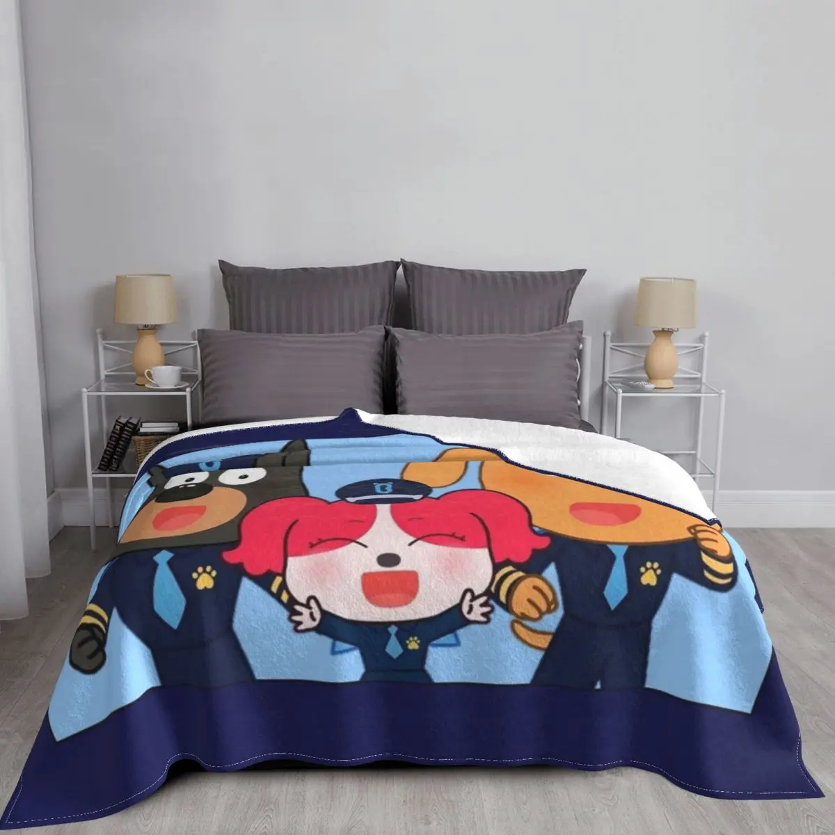 Sheriff Labrador Throw Blanket - Christmas Throw Blanket recensione e prezzo