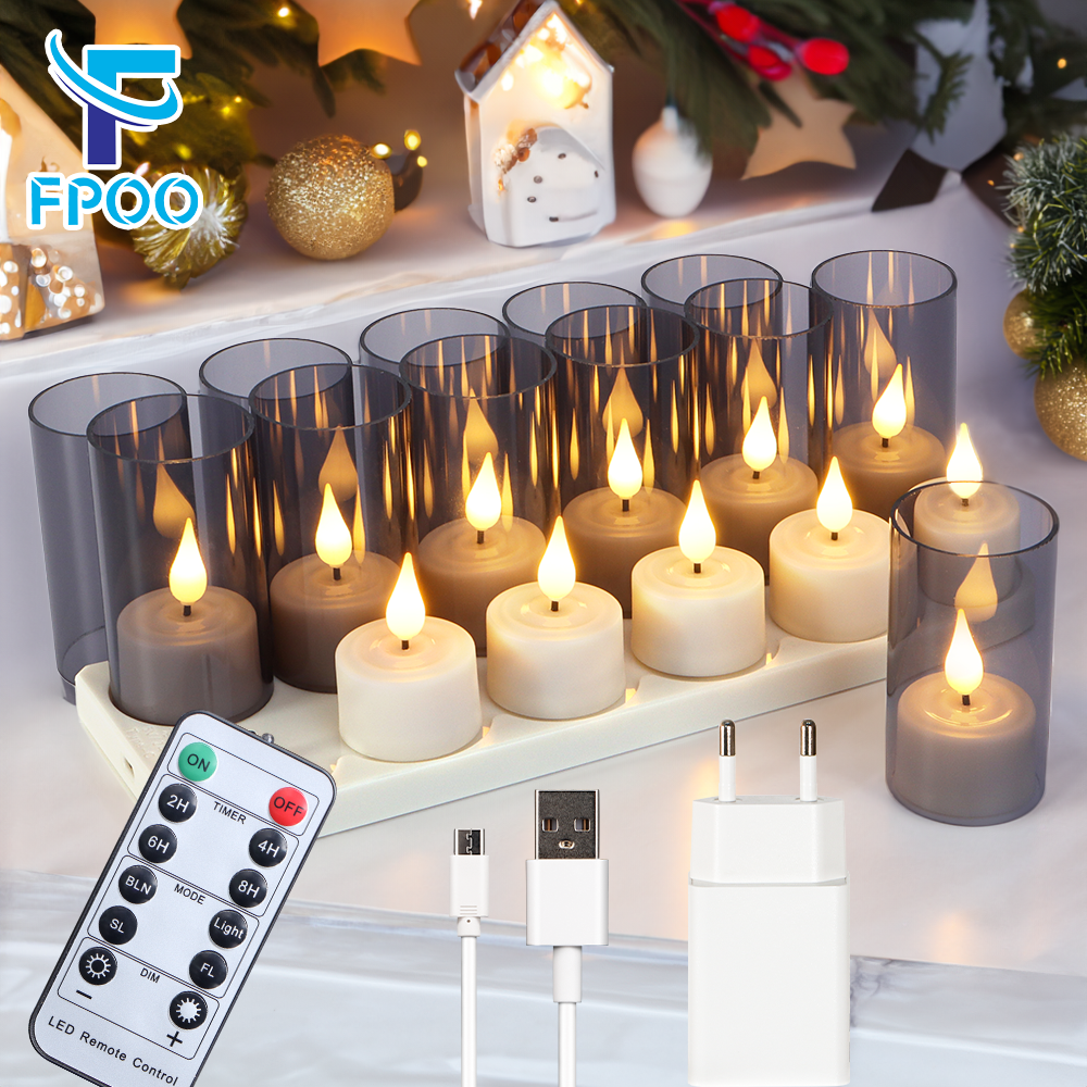 LED Candle Light Rechargeable  - Holiday Candle Set recensione e prezzo