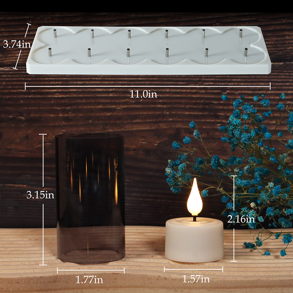 LED Candle Light Rechargeable  - Holiday Candle Set recensione e prezzo