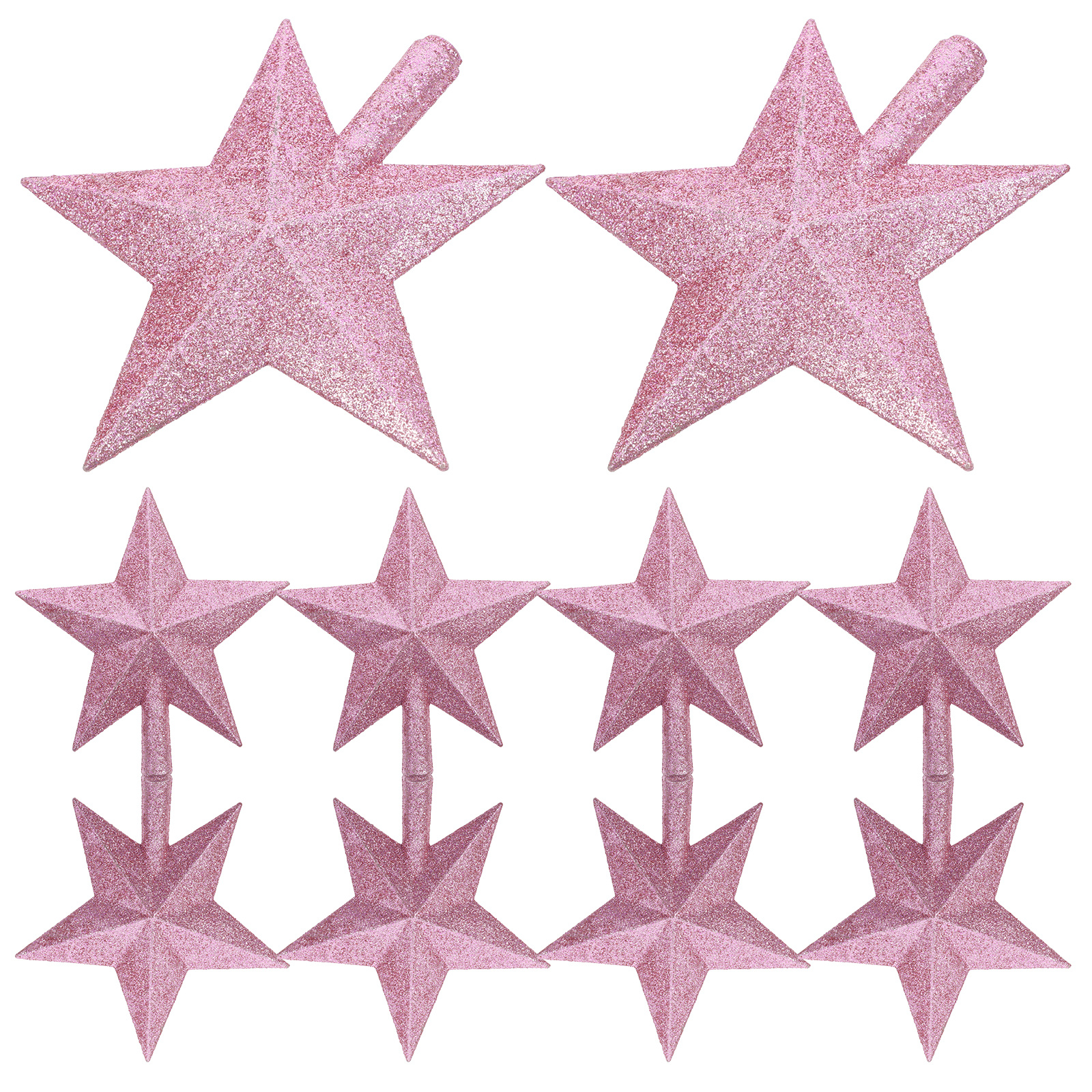10Pcs Christmas Tree Star Topp - Star Tree Topper recensione e prezzo
