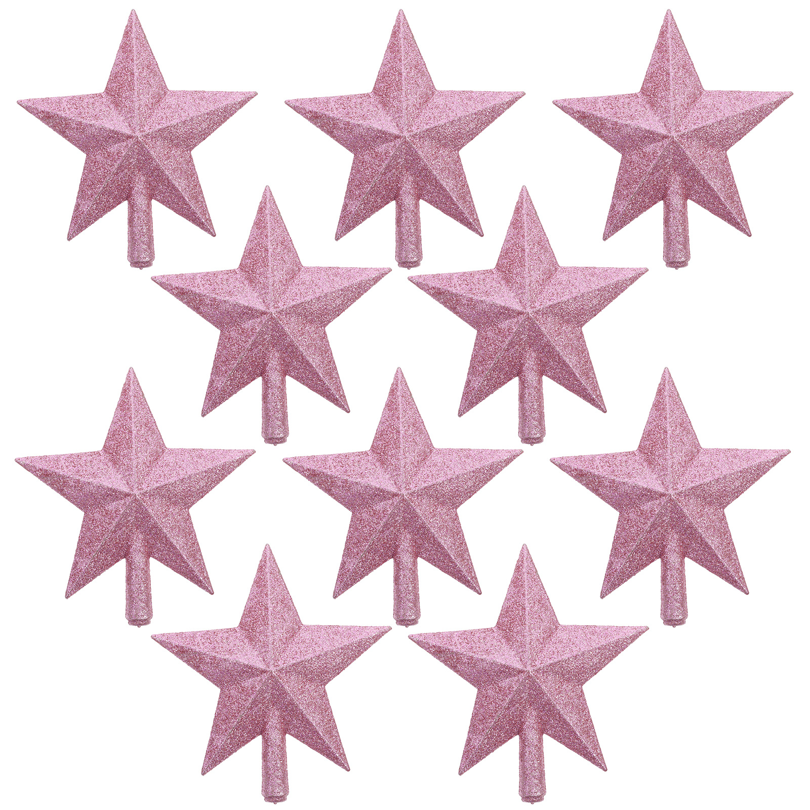 10Pcs Christmas Tree Star Topp - Star Tree Topper recensione e prezzo