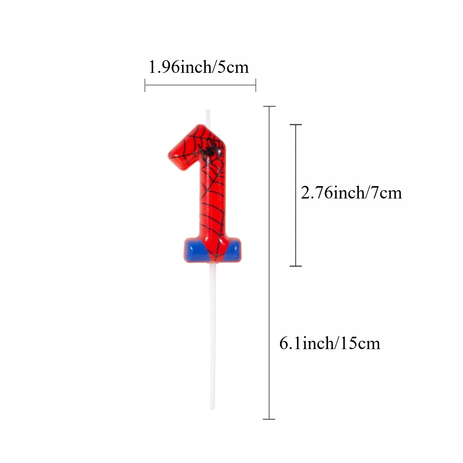 Spider Party 0-9 Birthday Cand - Holiday Candle Set recensione e prezzo