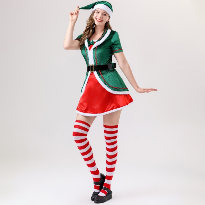 Christmas Cosplay Costume Elf  - Elf Costume Christmas recensione e prezzo