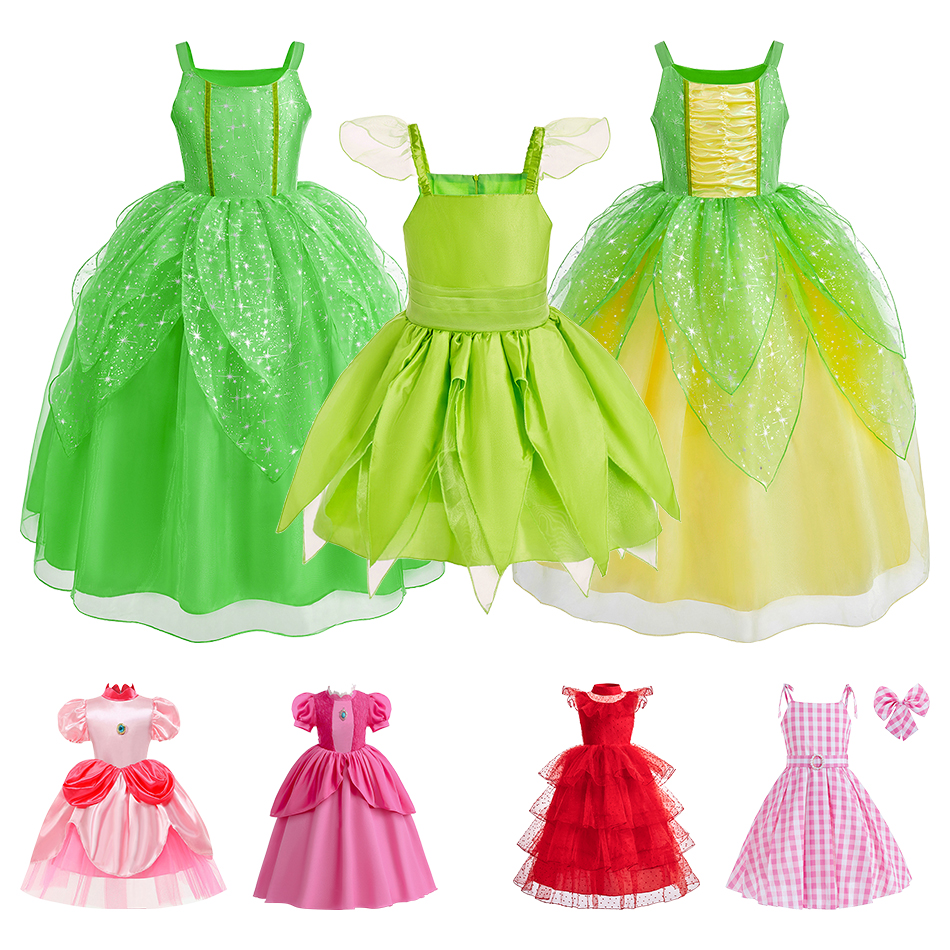 2026 Summer Girls Pink Peach P - Elf Costume Christmas recensione e prezzo