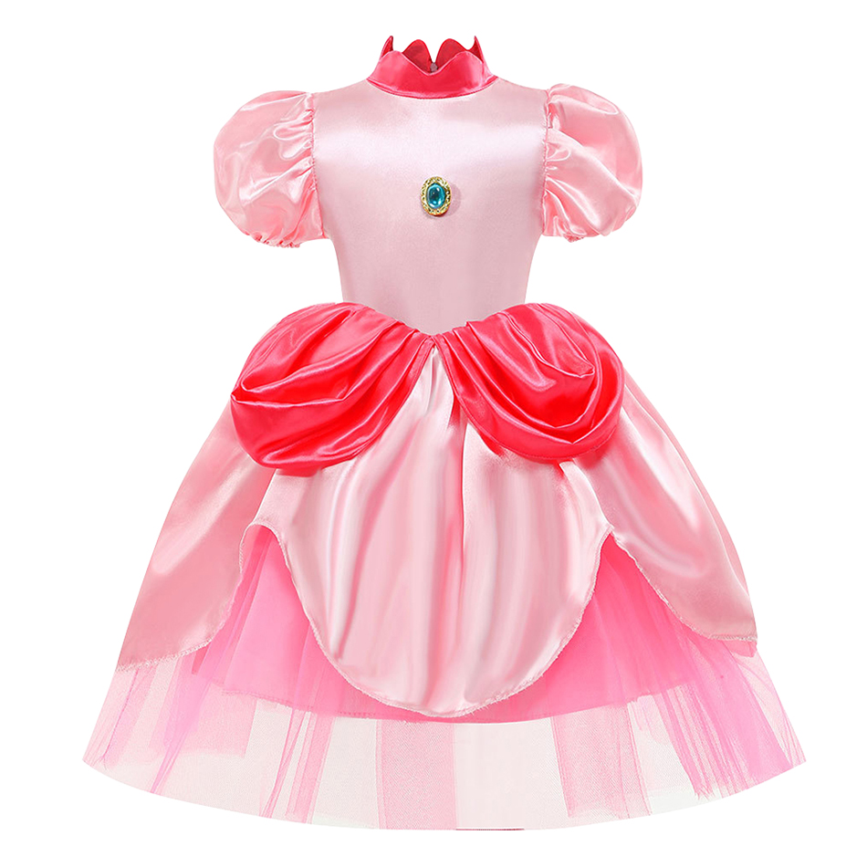 2026 Summer Girls Pink Peach P - Elf Costume Christmas recensione e prezzo