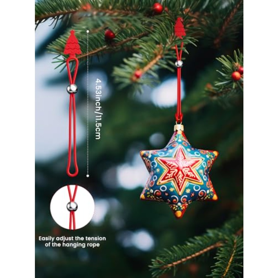 30pcs Christmas Ornament Hooks - Christmas Stocking Hanging recensione e prezzo