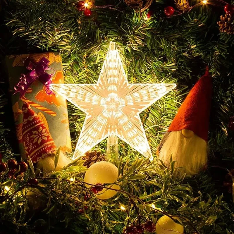 15cm Christmas Decoration Glow - Star Tree Topper recensione e prezzo