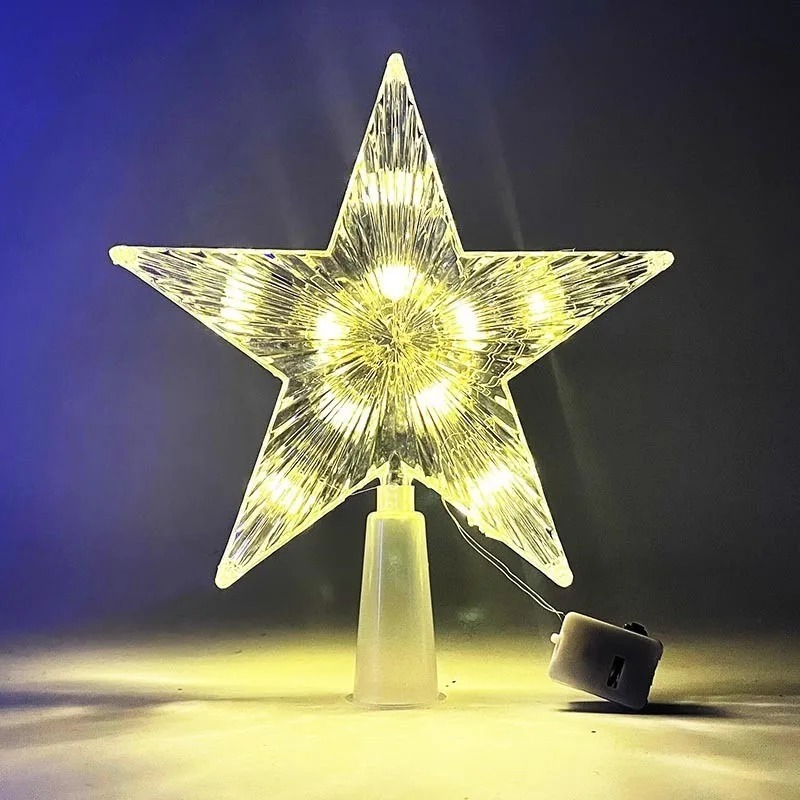 15cm Christmas Decoration Glow - Star Tree Topper recensione e prezzo