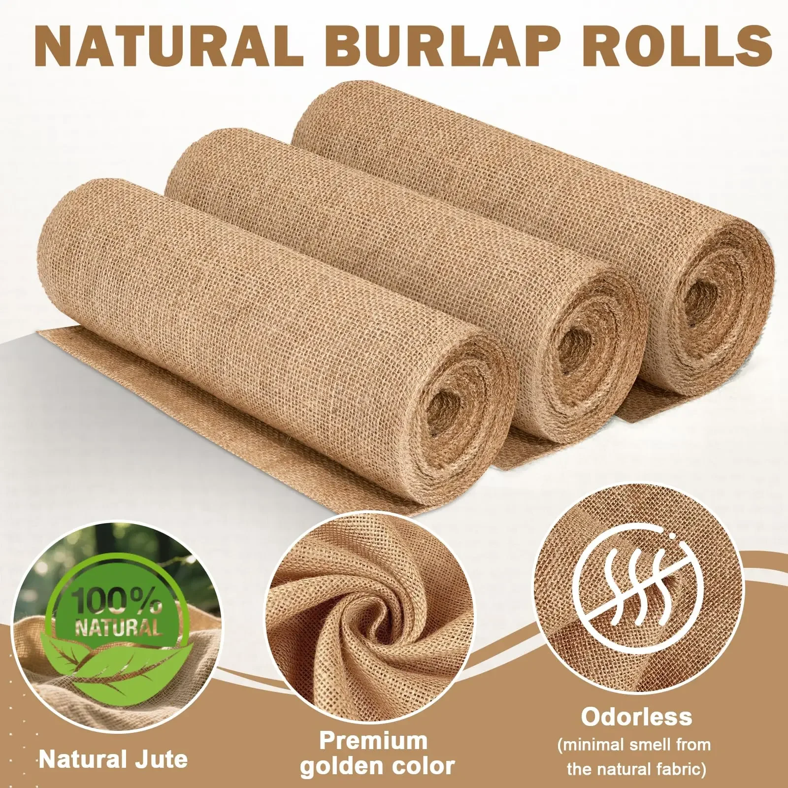 New Desig Beige Burlap Roll 30 - Christmas Table Runner recensione e prezzo