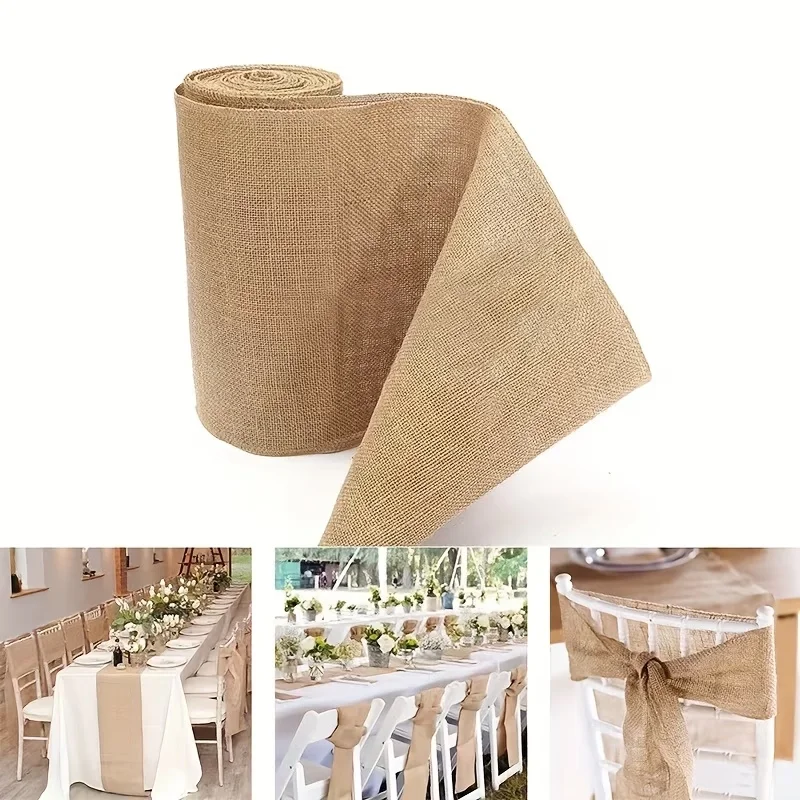 New Desig Beige Burlap Roll 30 - Christmas Table Runner recensione e prezzo