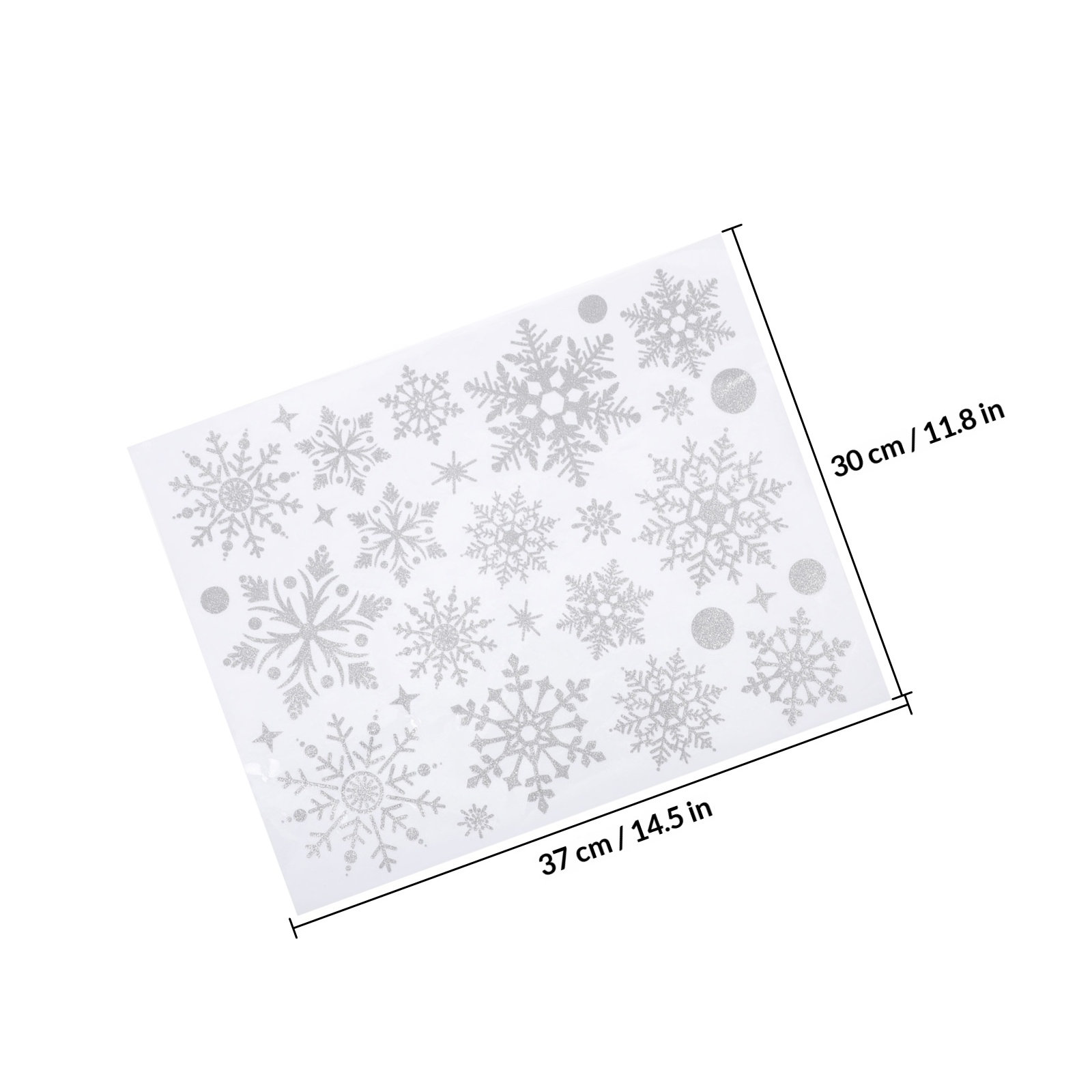 White Snowflake Decals Window  - Snowflake Window Decal recensione e prezzo