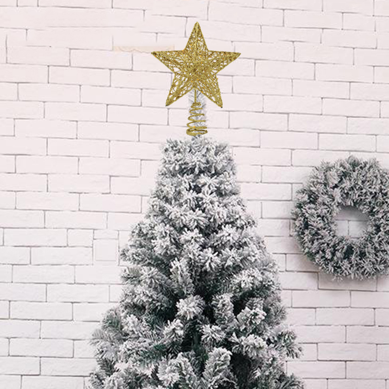 1pc Gold/Silver/Red/Blue Glitt - Star Tree Topper recensione e prezzo