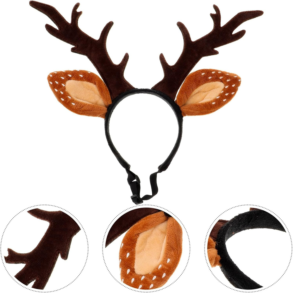 Dogs Headbands Deer Costume Ha - Reindeer Antlers Headband recensione e prezzo