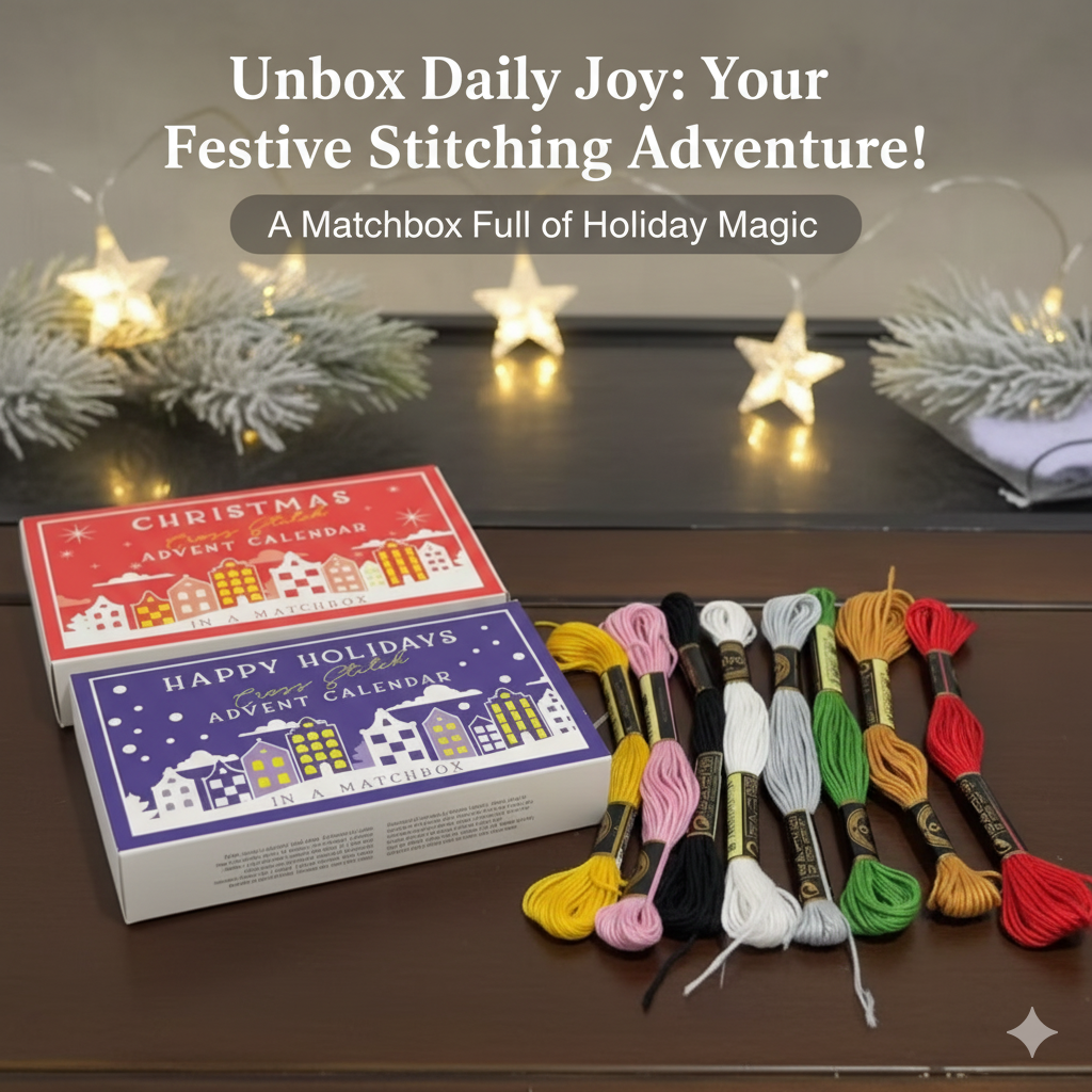 24 Days Countdown Cross Stitch - Advent Calendar Gift recensione e prezzo