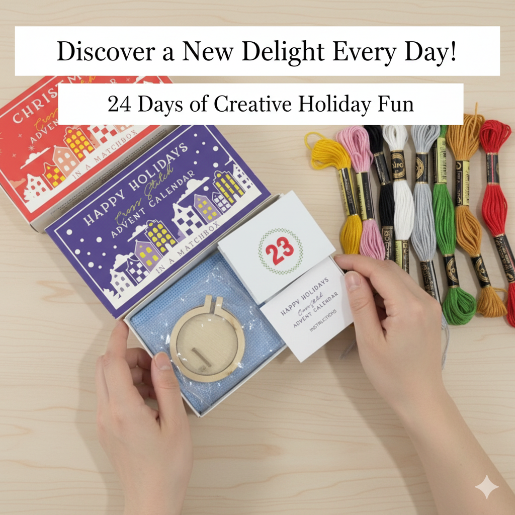 24 Days Countdown Cross Stitch - Advent Calendar Gift recensione e prezzo