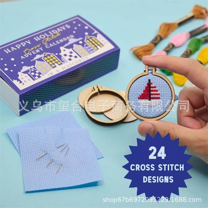 24 Days Countdown Cross Stitch - Advent Calendar Gift recensione e prezzo