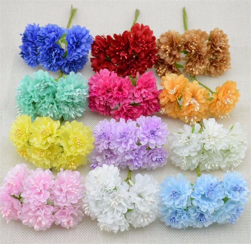 Silk Carnation Artificial Flow - Christmas Wreath Fake recensione e prezzo