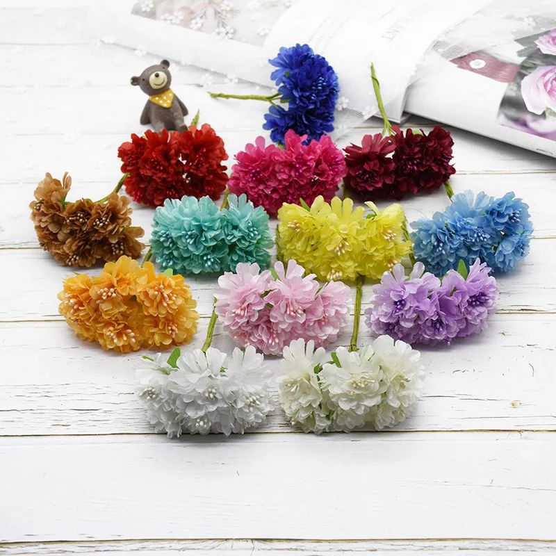 Silk Carnation Artificial Flow - Christmas Wreath Fake recensione e prezzo