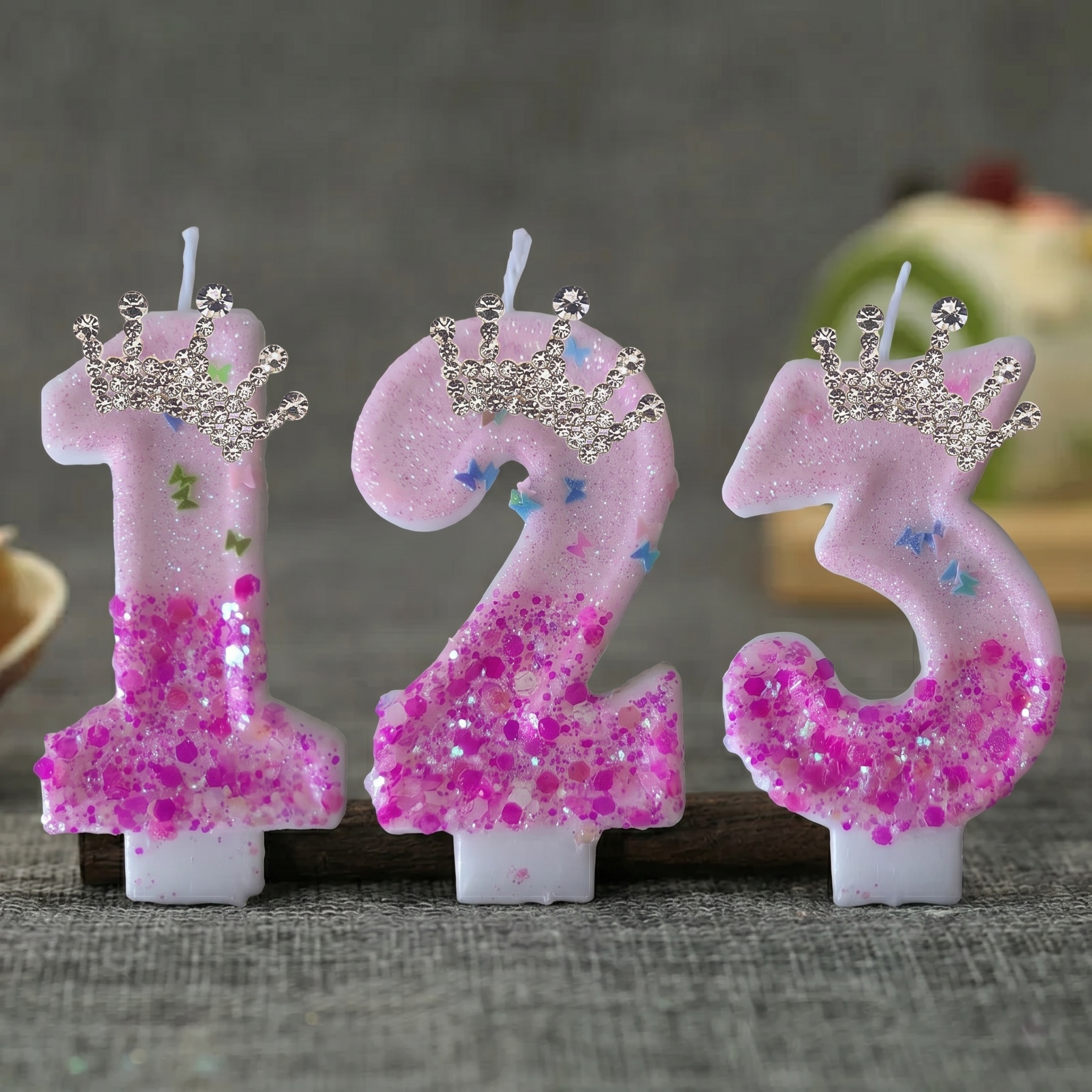 Pink Rose Red Sequins Dual Col - Holiday Candle Set recensione e prezzo