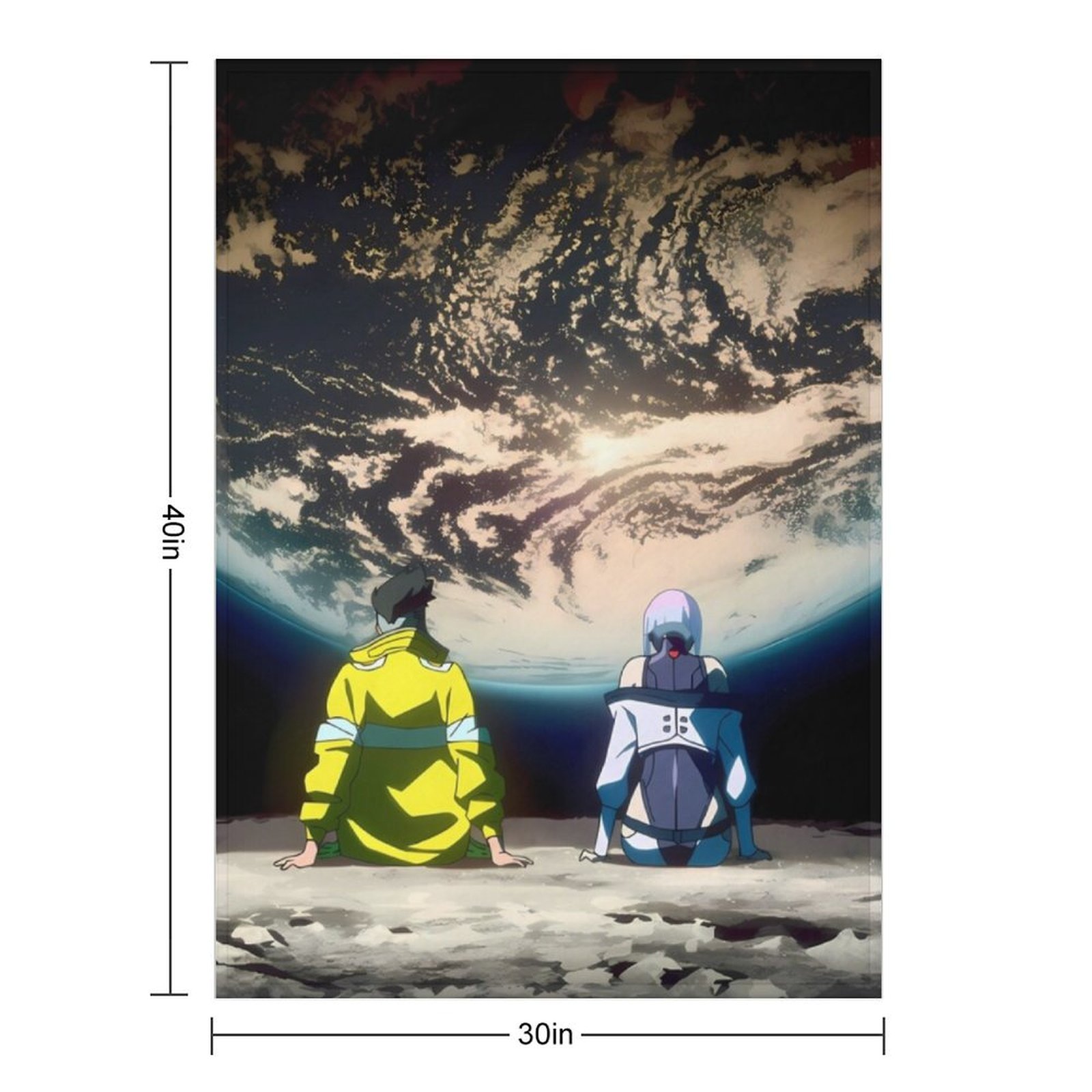 Cyberpunk EdgeRunners Moon Luc - Christmas Throw Blanket recensione e prezzo
