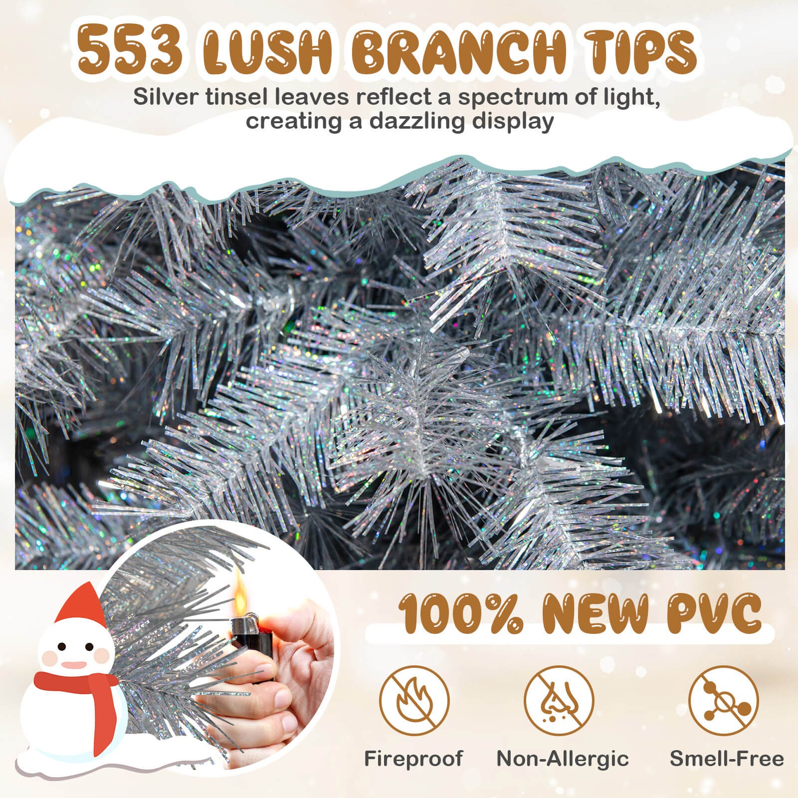 6 FT Christmas Tree Artificial - Christmas Tree Artificial recensione e prezzo