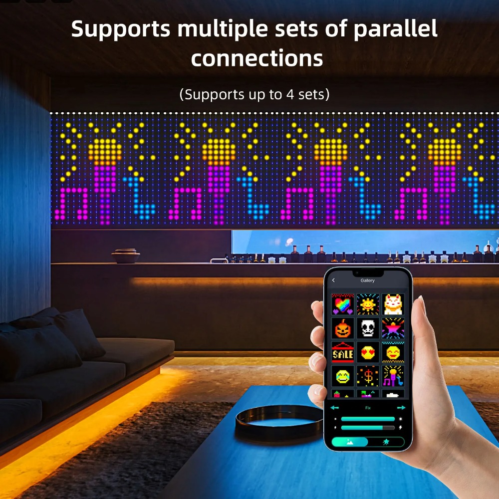 Smart Curtain Lights LED RGB S - Led Fairy String Lights recensione e prezzo