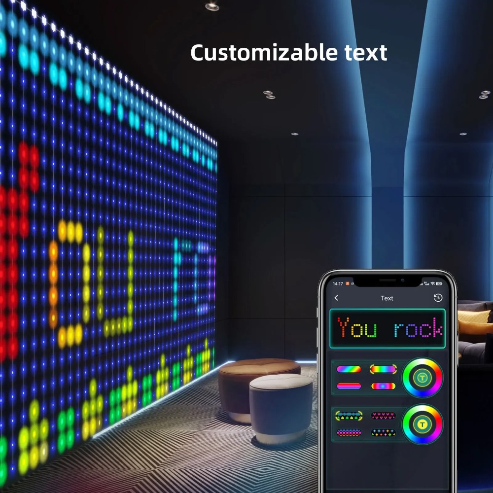 Smart Curtain Lights LED RGB S - Led Fairy String Lights recensione e prezzo